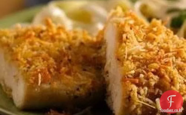 바삭한 마늘 파마산 치킨