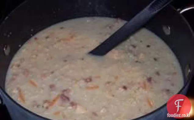 치킨 야생 쌀 수프 2