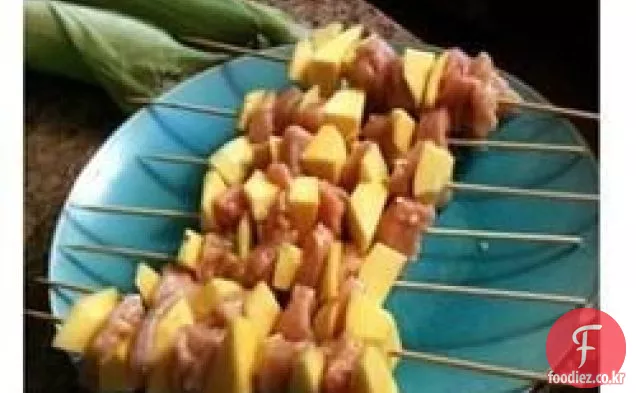 망고 치킨 케밥