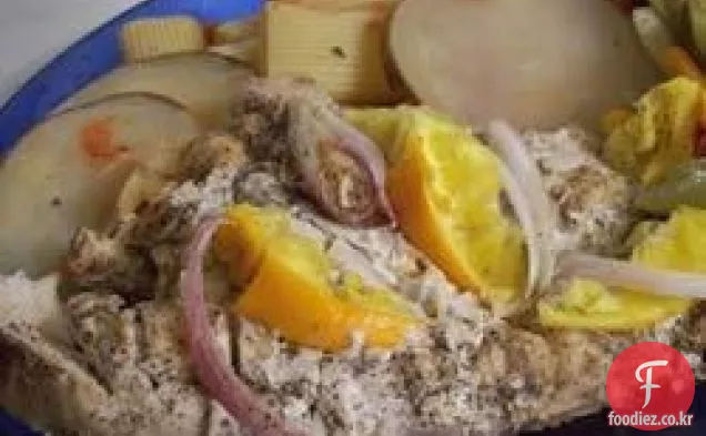 오렌지 구운 치킨