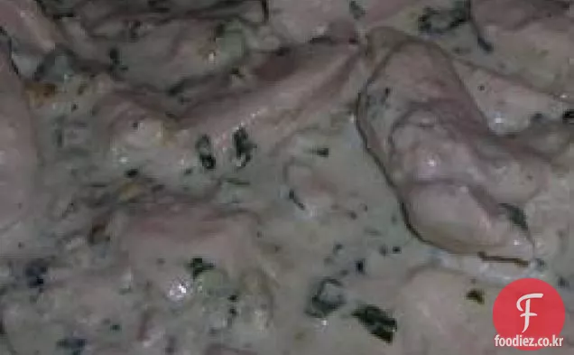 크림 페스토 치킨