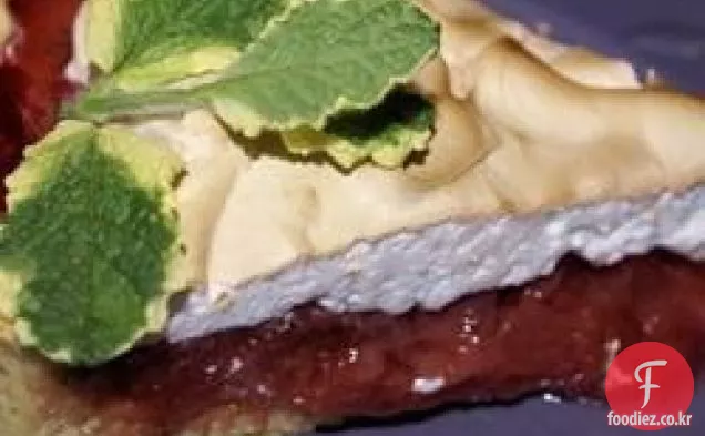 대황 머랭 사각형