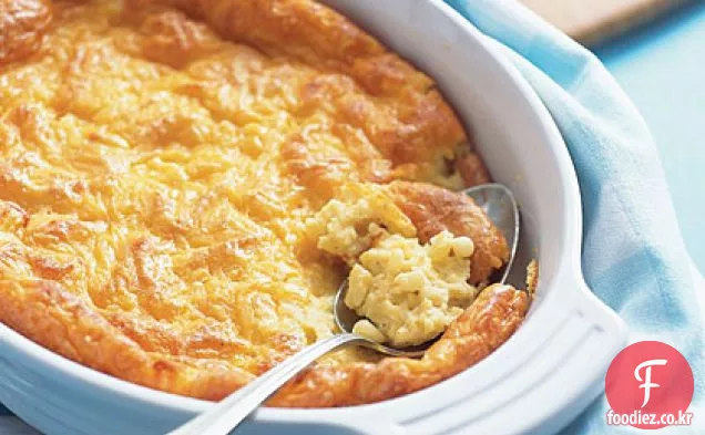 치즈 옥수수 숟가락 빵