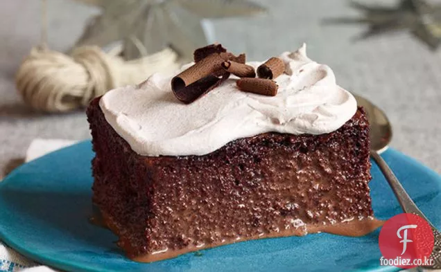 트리플 초콜릿 트레스 레치 케이크