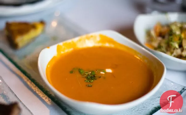 구운 토마토 수프 레시피