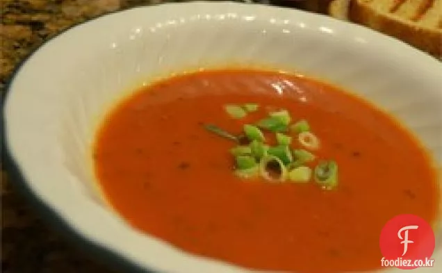 고추와 토마토 수프