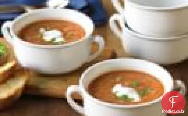 여름 토마토 수프