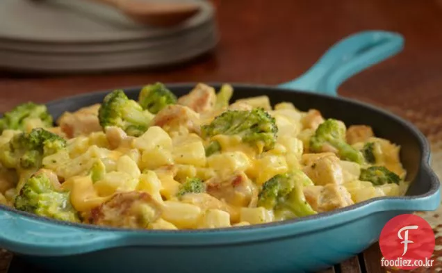 VELVEETAÂ®브로콜리 닭고기와 감자