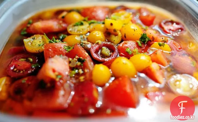 미시의 절인 토마토
