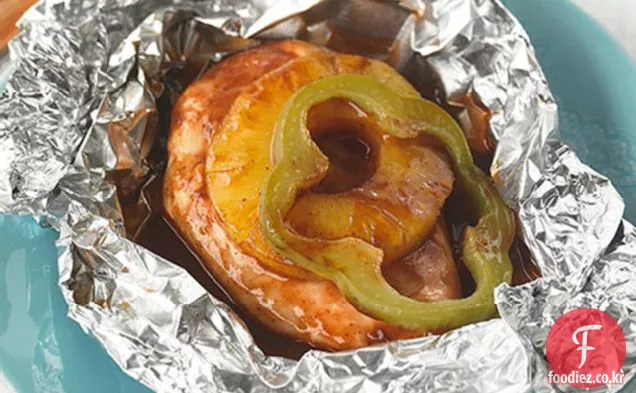 바비큐 치킨 패킷