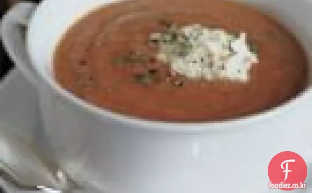 구운 토마토 수프
