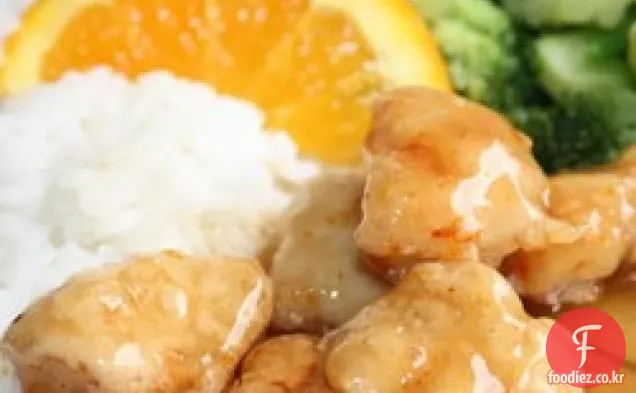 아시아 오렌지 치킨