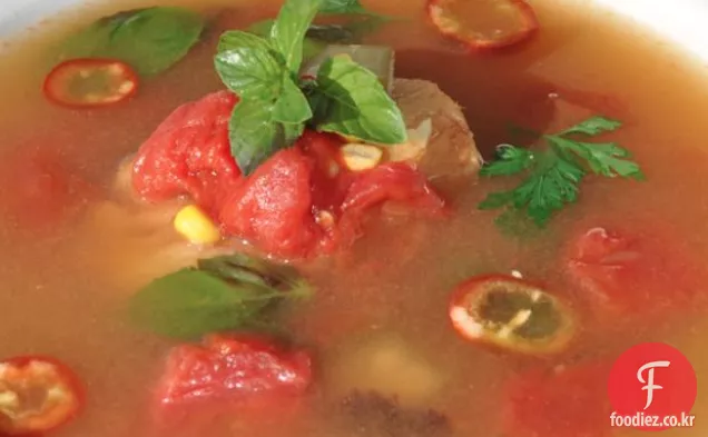 레몬 그라스 토마토 수프