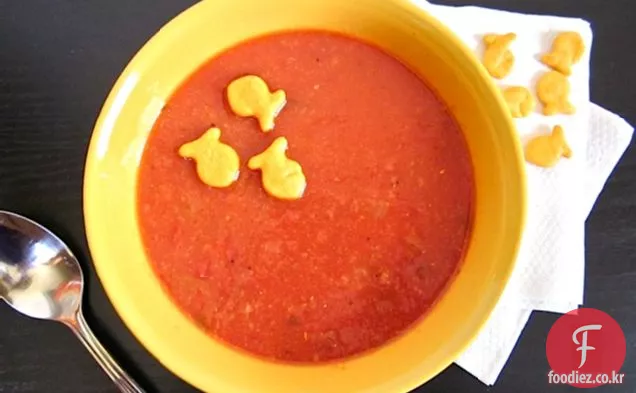슈퍼 빠른 토마토 수프