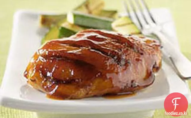 달콤하고 매운 바베큐 치킨
