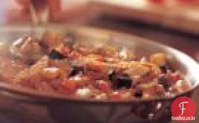 Sautéed 호박 토마토