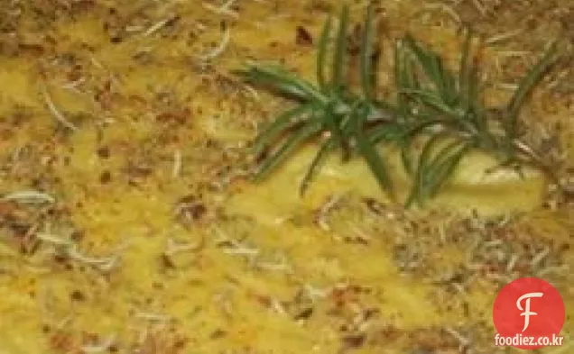 로즈마리와 파마산 폴렌타