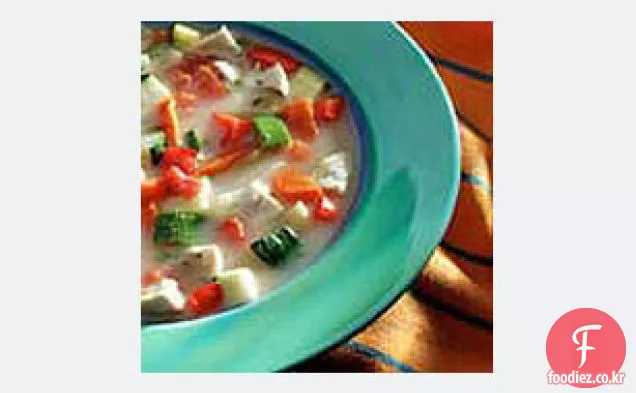 디종-구운 야채 수프