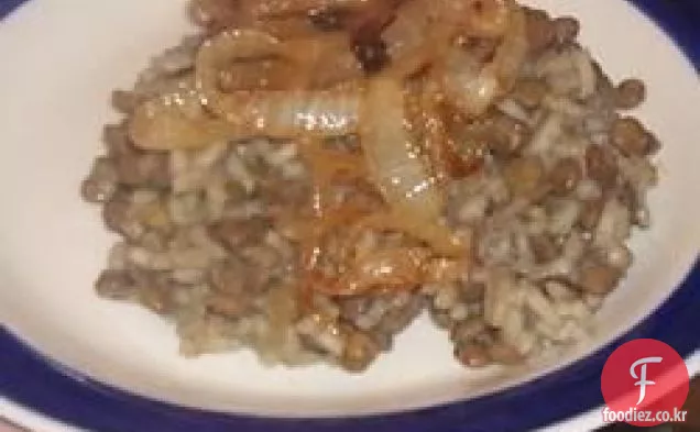 무자 다라 아랍어 렌즈 콩 쌀