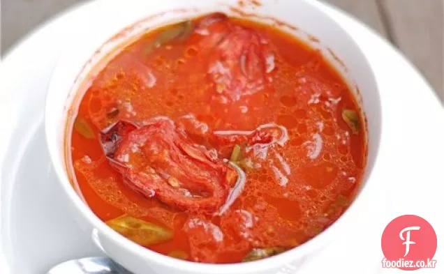 구운 토마토&바질 수프