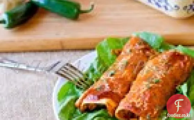 치킨과 가르 반조 엔칠 라다