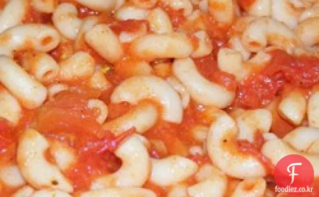 마카로니와 토마토