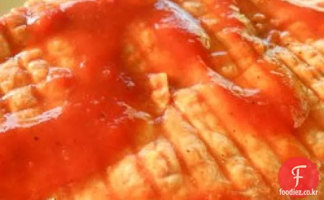 구운 돼지 갈비