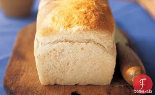 간단한 흰 빵
