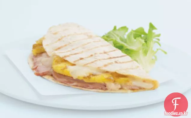 구운 하와이 퀘사 디아