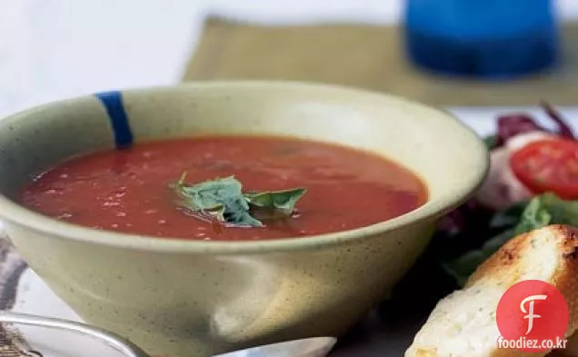토마토 바질 수프