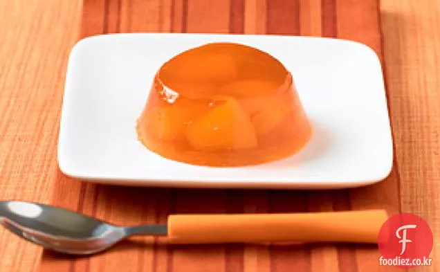 생강 복숭아 차 간식