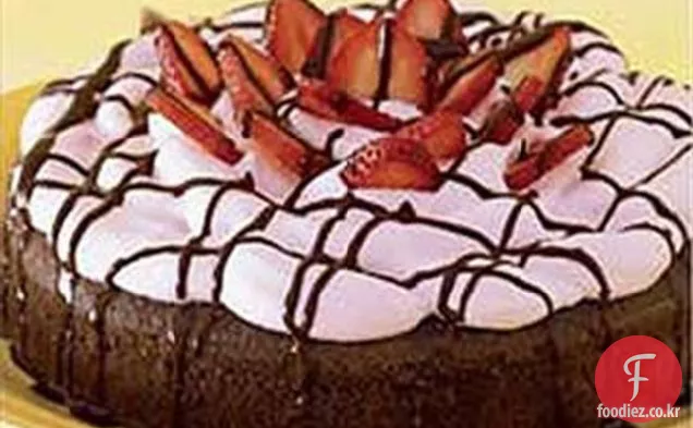 베이커의 한 그릇 초콜릿 딸기 케이크