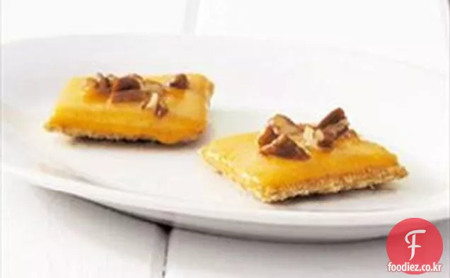치즈 크래커 녹는