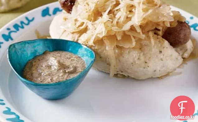 바넘 소세지 빵 쇼크루트 텀블