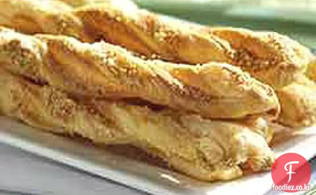 파르 메산 치즈 빨대