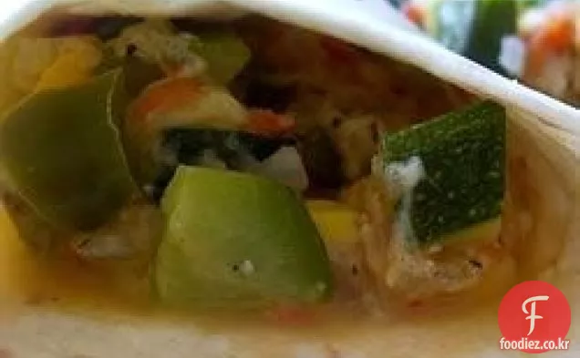칼라 바시 타스 콘 케소-치즈와 호박
