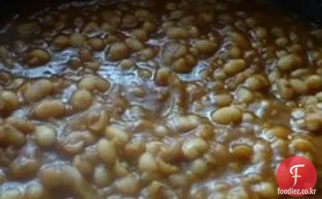 슬로우 쿠커 수제 콩
