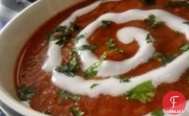 토마토 바질 수프