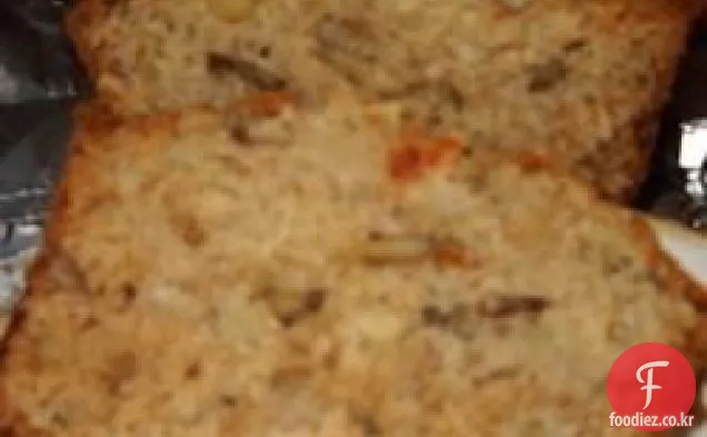 애플 치즈 빠른 빵