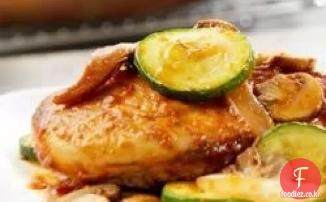 야생 버섯 치킨 발사 미코