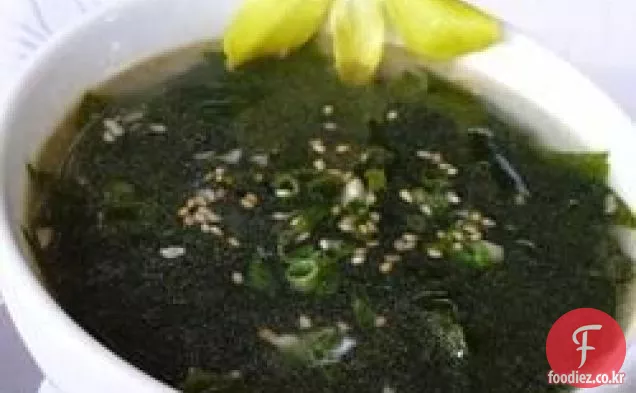 한국식 미역국