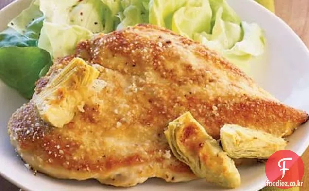 레몬 아티 초크 치킨