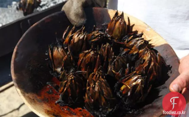 카르시오피 아로스티티(구운 양인데)