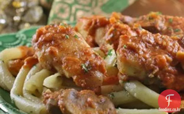 토마토 허브 크림 치킨