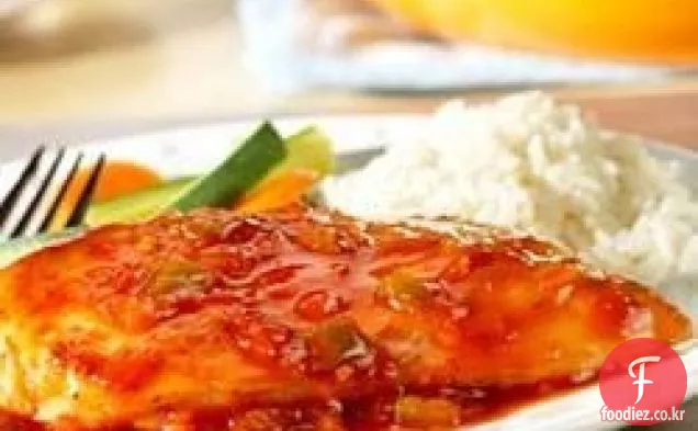 오렌지 피칸 테 치킨