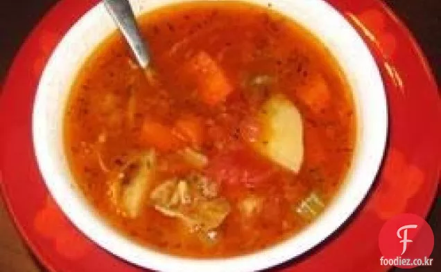 야채 쇠고기 수프 2