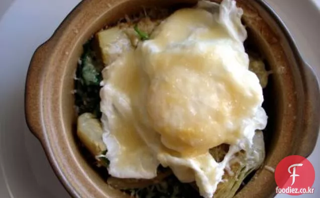 계란을 피렌체와 아티초크 마음,À La Brandon
