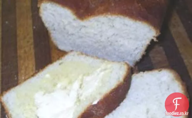 풍부한 흰 빵