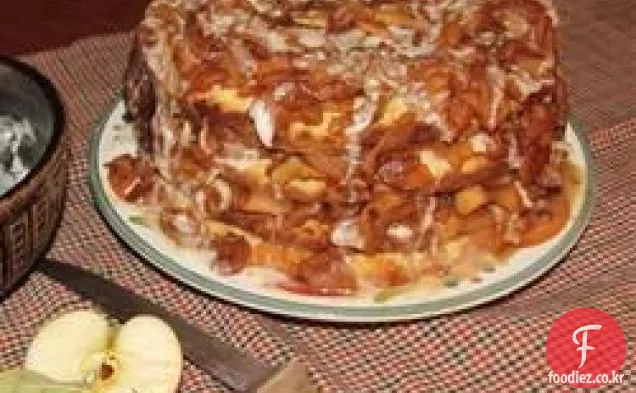 애플 스택 케이크