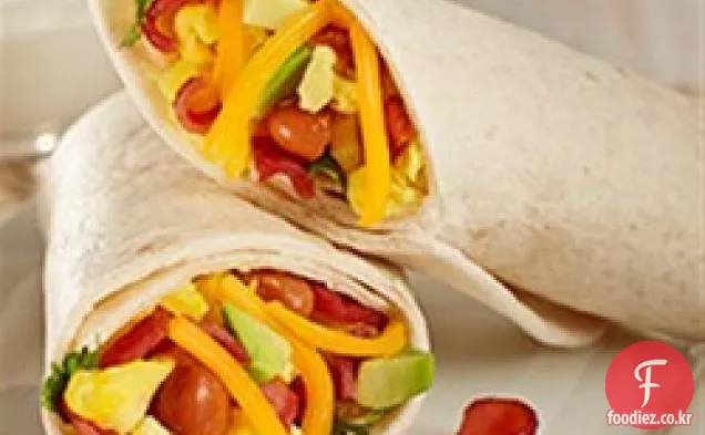 터키 베이컨 아침 식사 부리 토